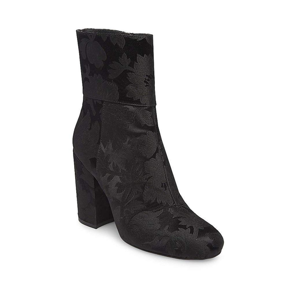 Steve Madden Goldie Block Heel Mid Booties Size 9